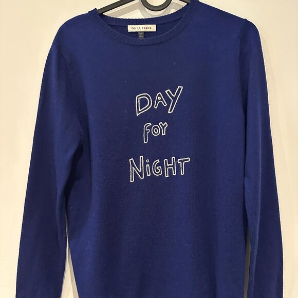 Bella Freud "Day for Night" Wool Sweater – Classic Statement Piece - Picture 1 of 4